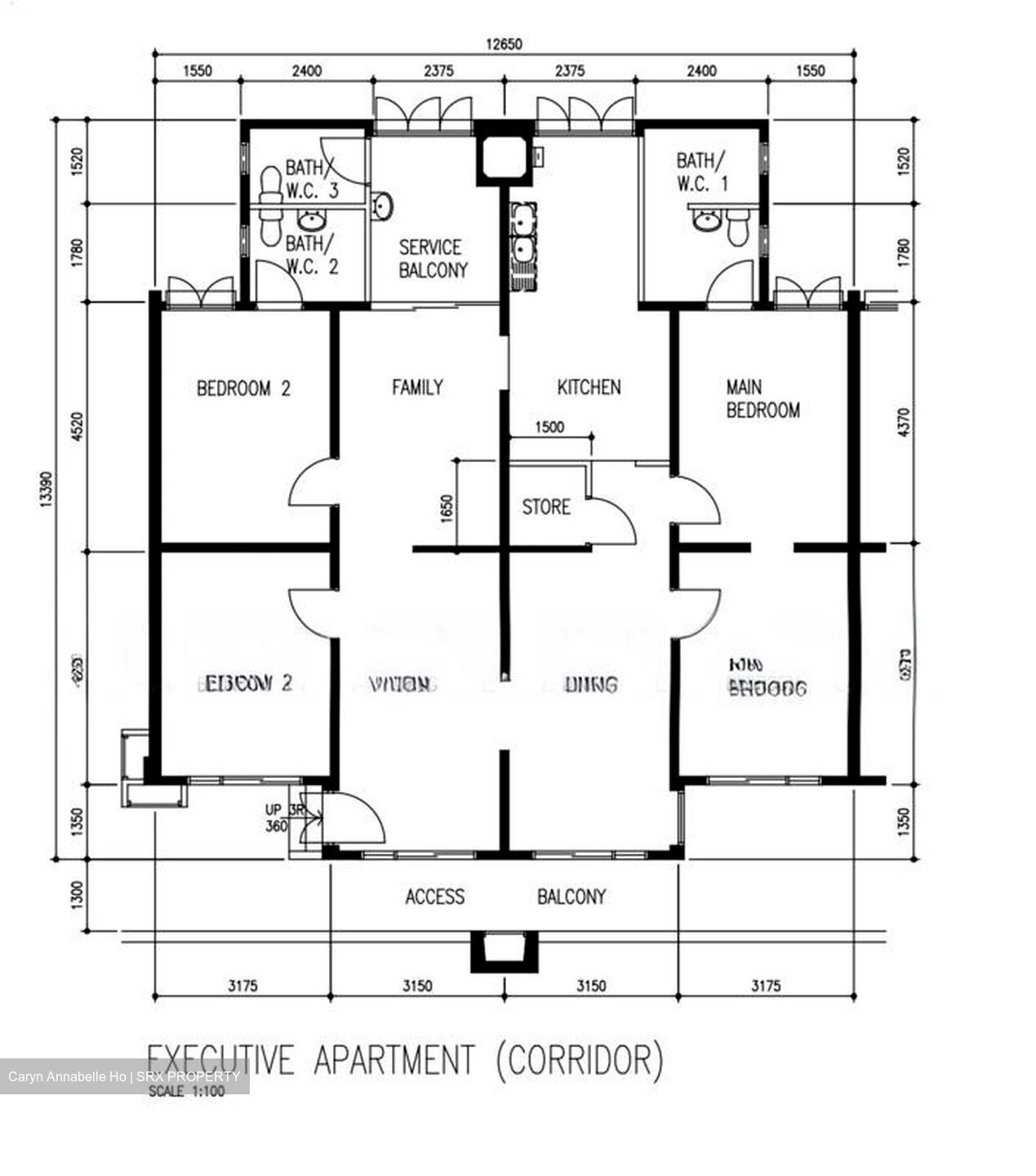 Blk 832 Woodlands Street 83 (Woodlands), HDB Executive #560729301